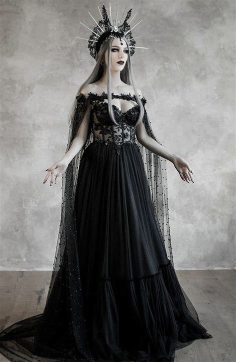 Occult inspired gothic dress